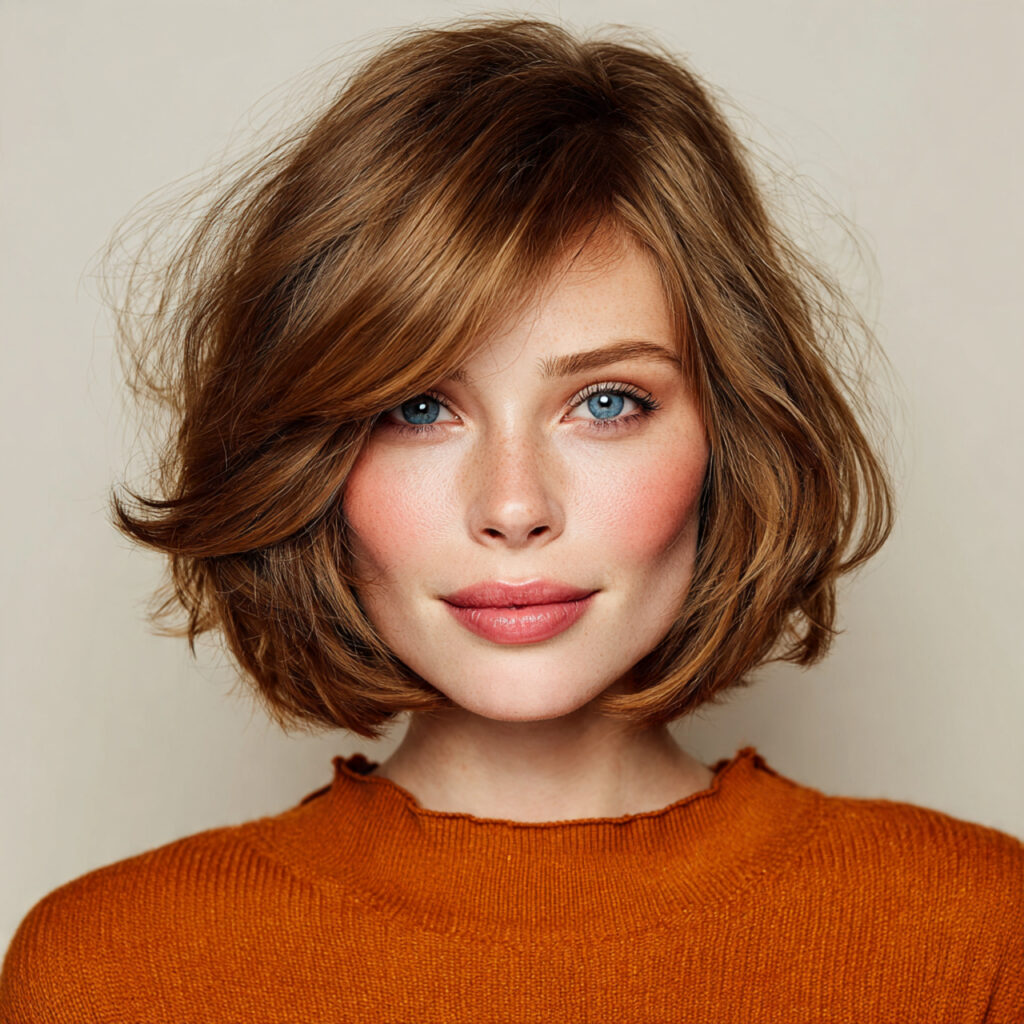 Face-Framing Medium Haircut Ideas