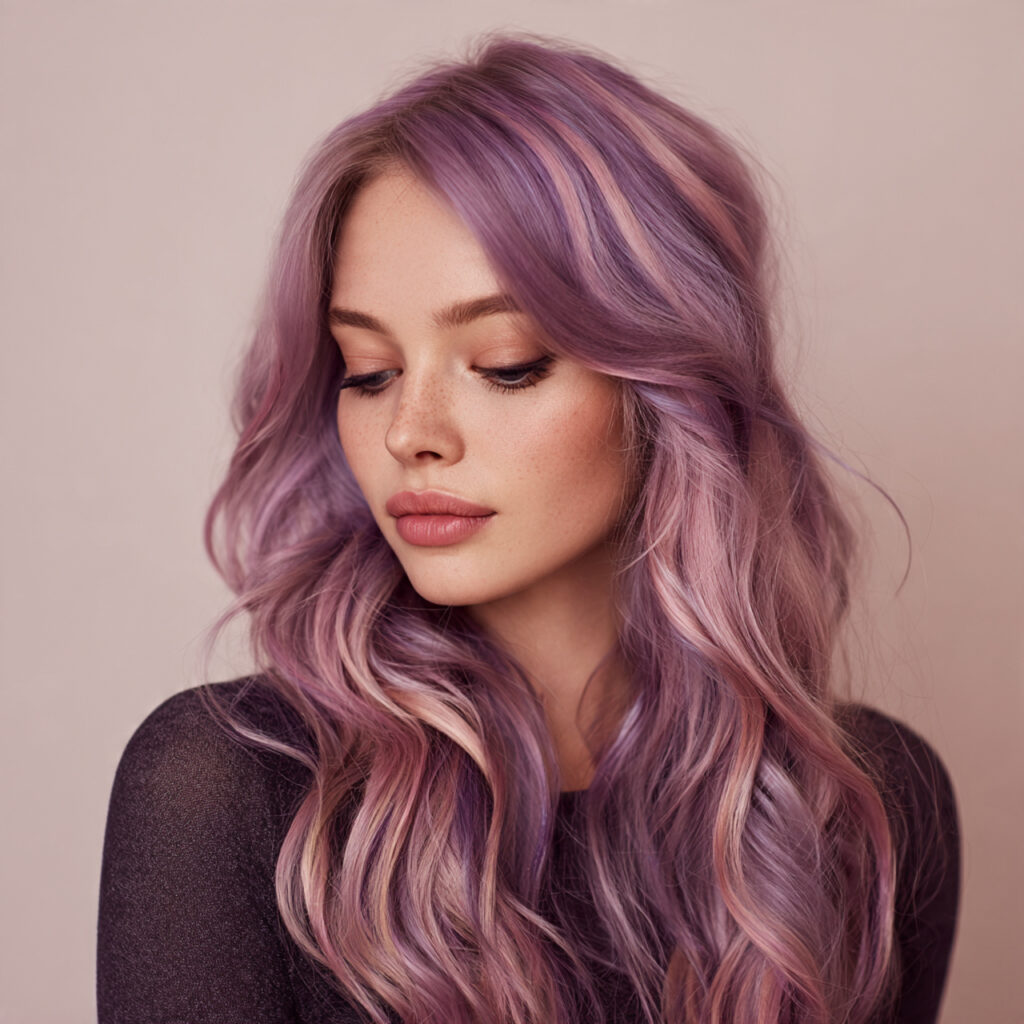 34 Romantic Valentine's Hair Color 2026 Ideas That Define Modern Romance 12 Mauve Love-Toned Hair Color Ideas