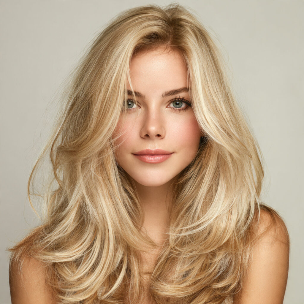 Soft Dimensional Blonde Ideas