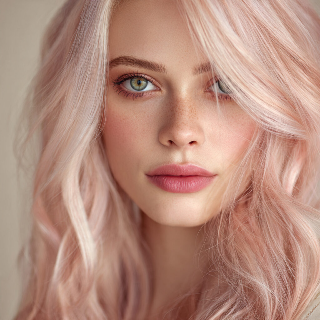 34 Romantic Valentine's Hair Color 2026 Ideas That Define Modern Romance 2 Soft Rose Blonde Hair Color Ideas