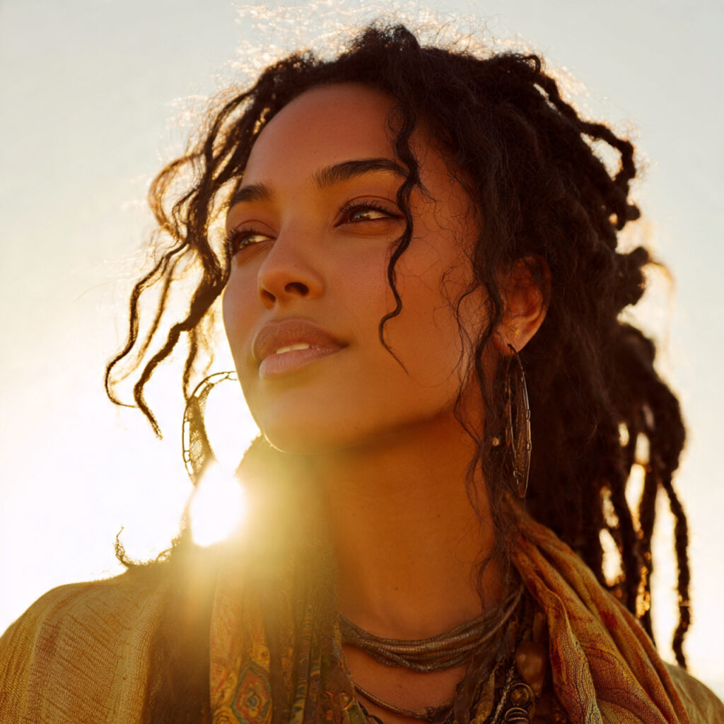 Faux Locs with Wavy Texture Hairstyle Ideas