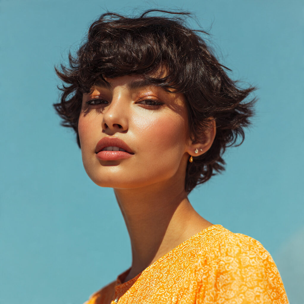 Wavy Pixie Mullet Ideas