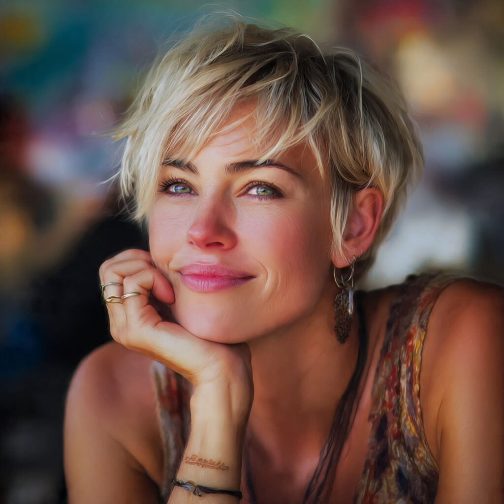 Relaxed Bixie Cut Inspiration