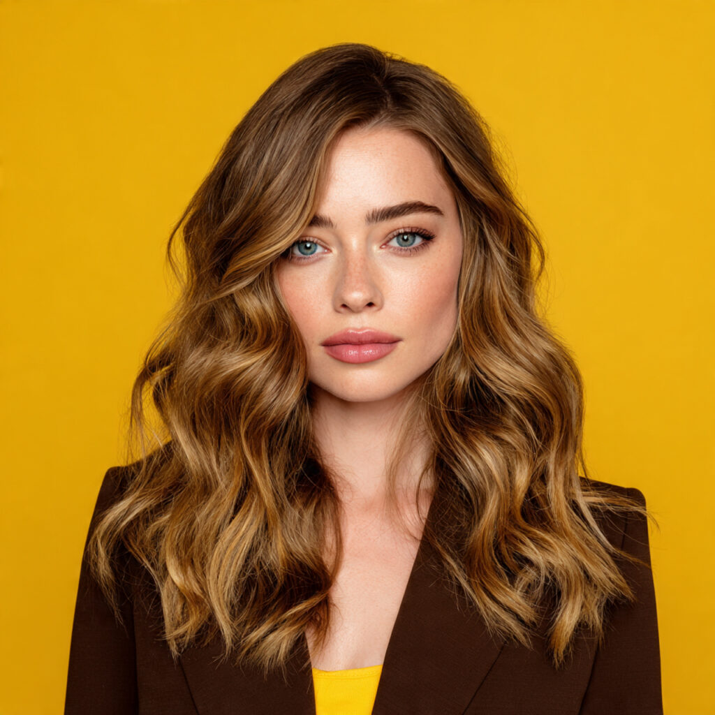 Honey Balayage for Soft Glam Looks Ideas