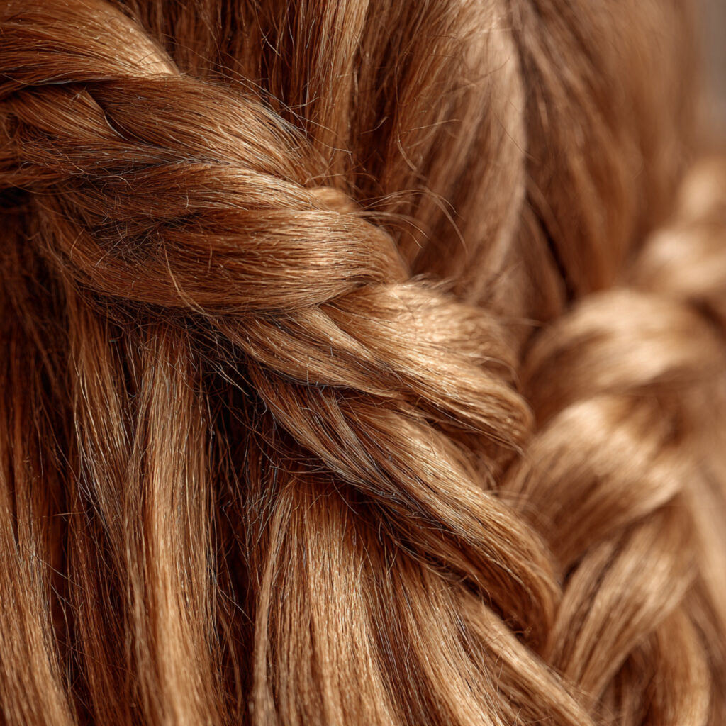 Boho Braids with Delicate Strand Details