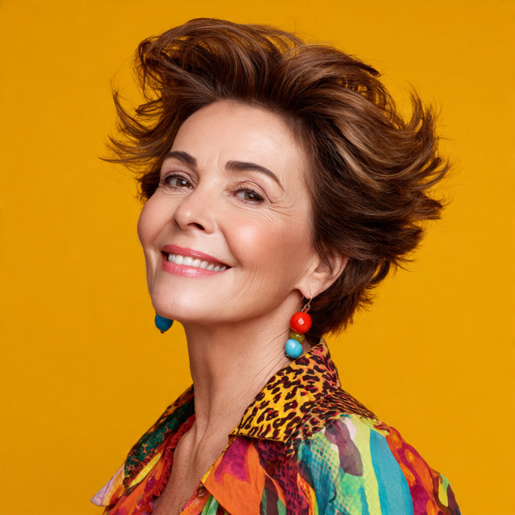 Voluminous Short Hair Ideas