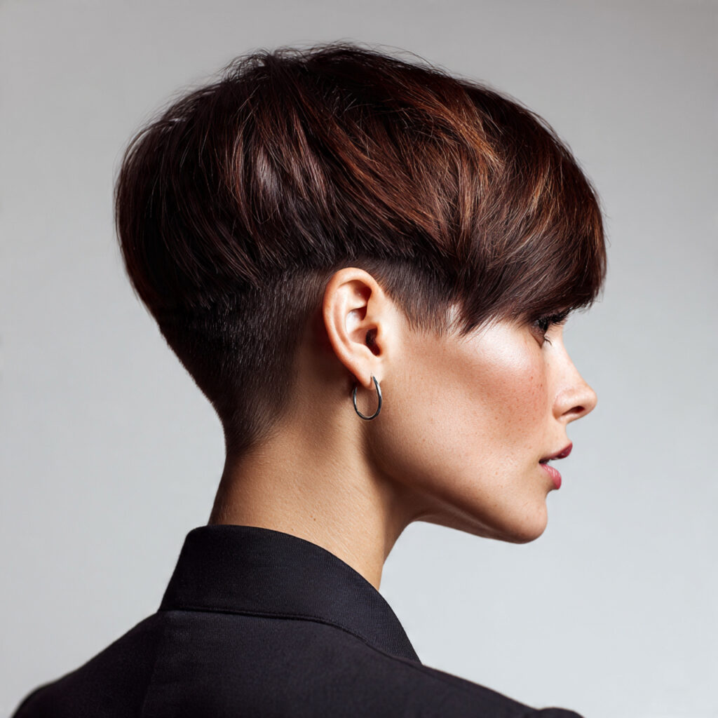 Tapered Nape Cut Ideas