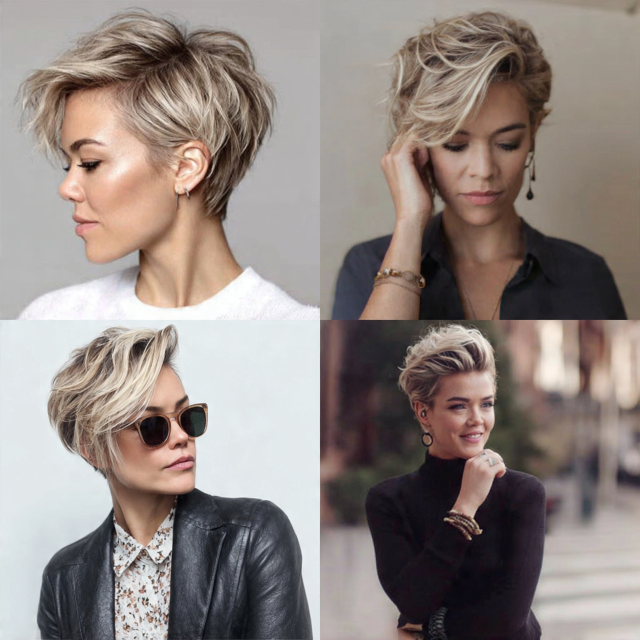 Modern short hair ideas for women