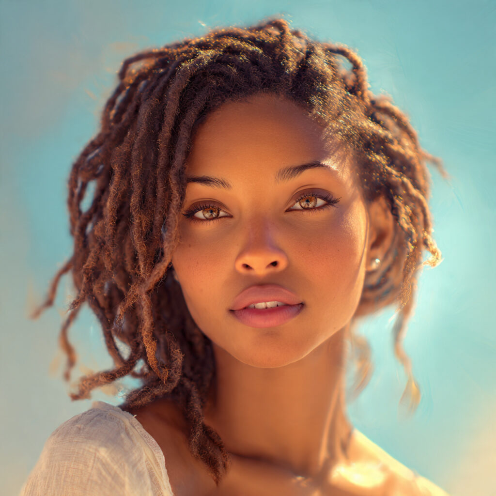 Soft Faux Locs Hairstyle Ideas