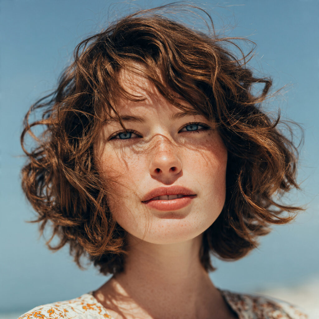 Tousled Natural Wixie Cut Idea