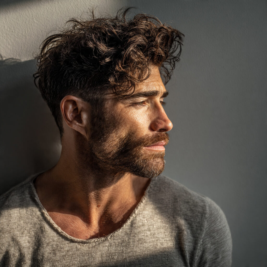 Casual Edgar Haircut Idea