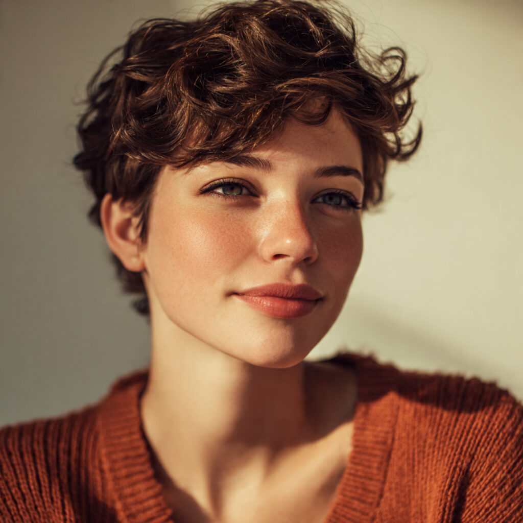 Short Hair With Natural Texture Ideas