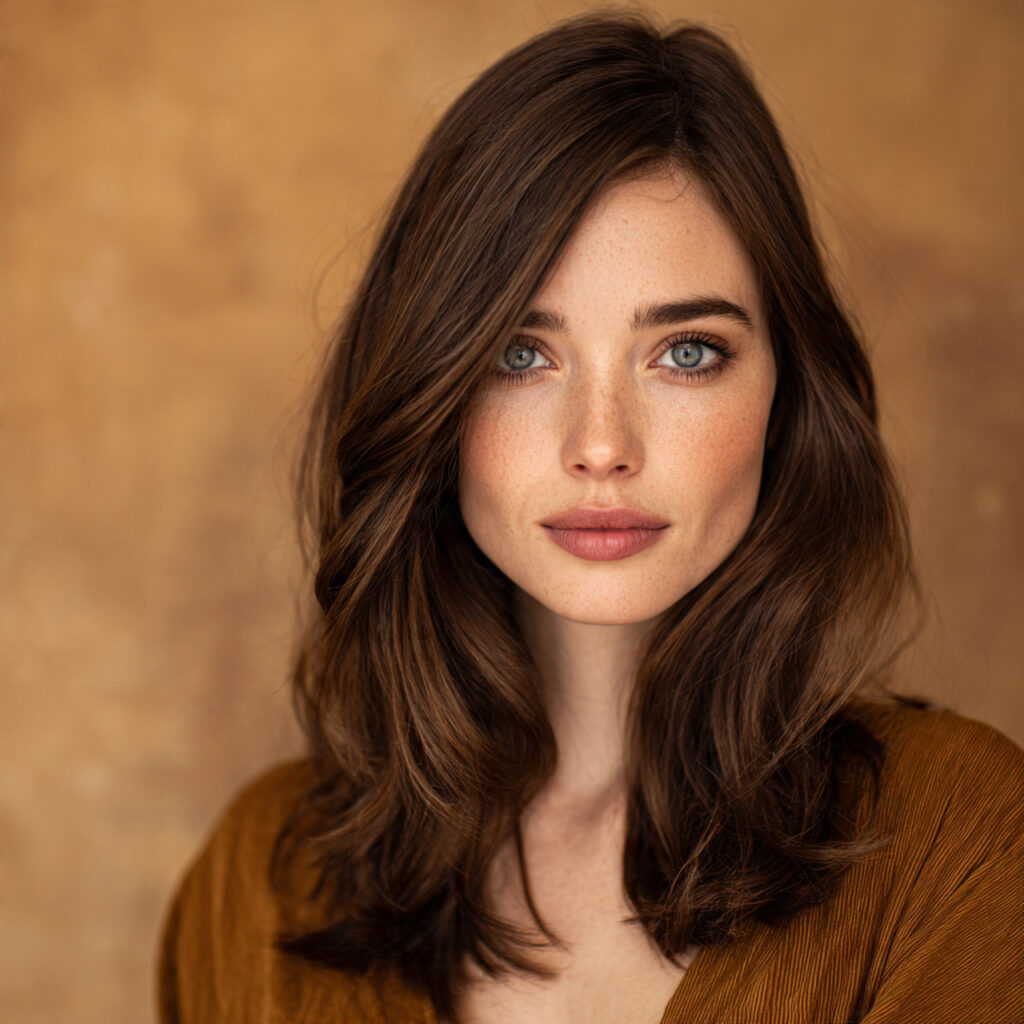 Chestnut Glow Brunette Ideas