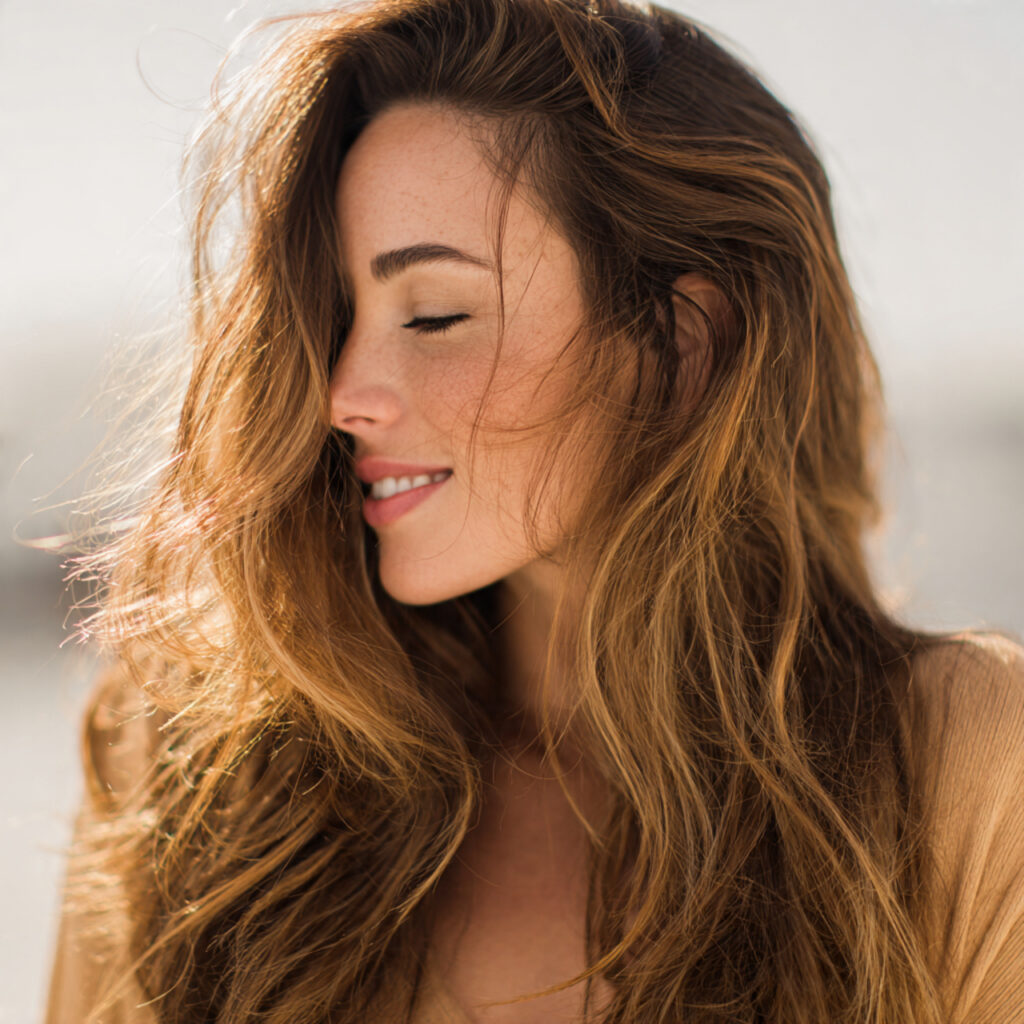 Sun-Kissed Honey Balayage Highlights Ideas