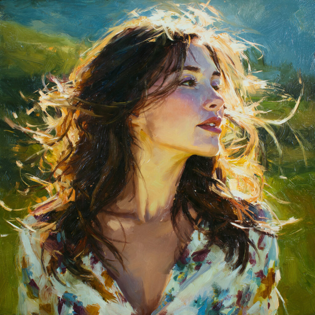 Sunlit Brunette Glow Ideas