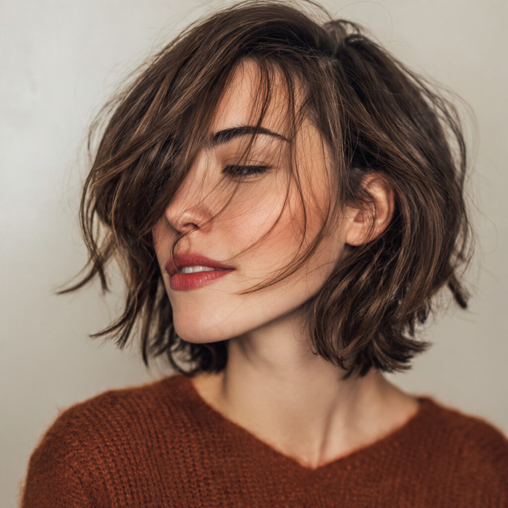 Relaxed Natural Medium Haircut Ideas