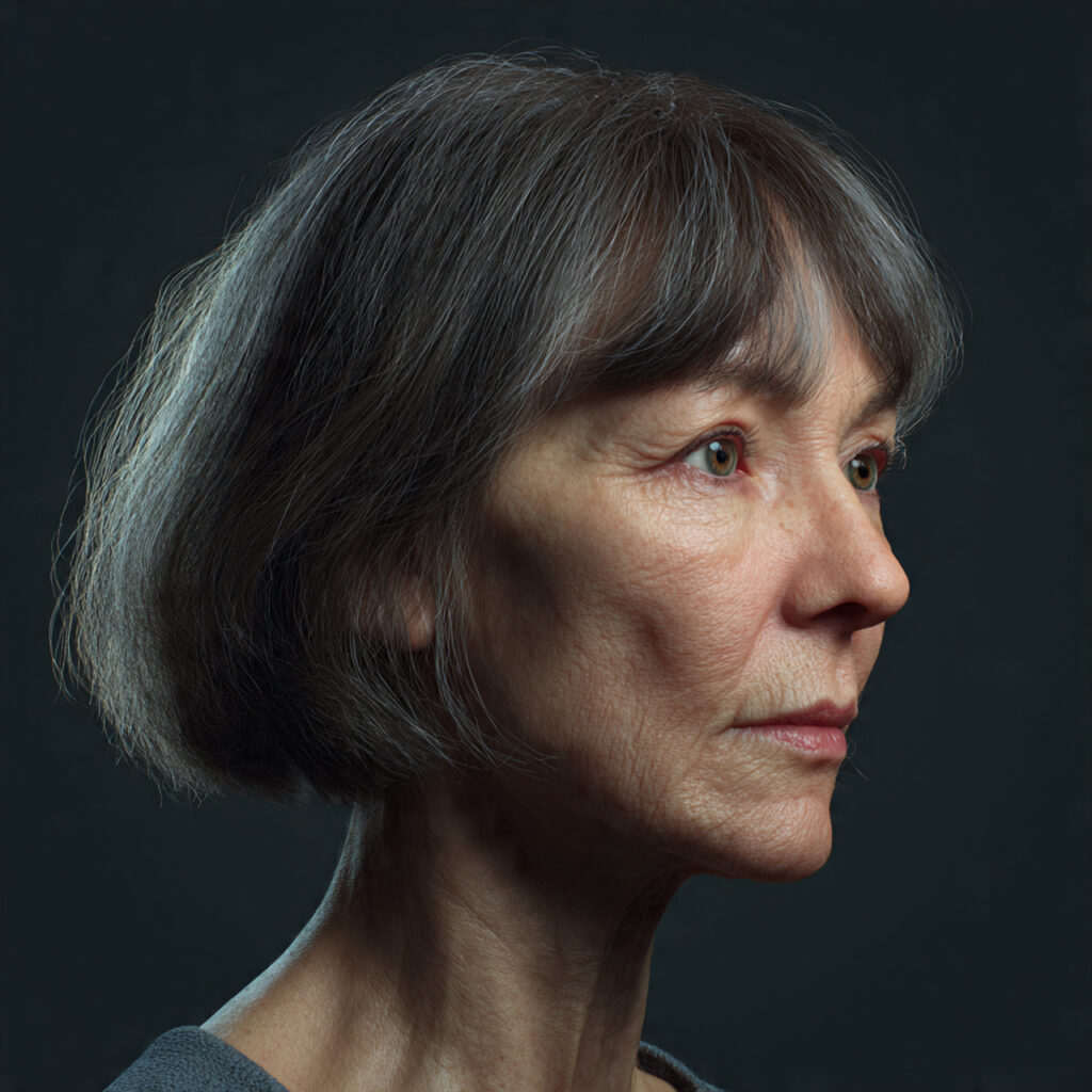 Textured Bob Haircut Ideas for Older Women