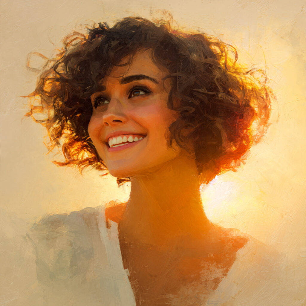 Curly Short Hairstyle Ideas