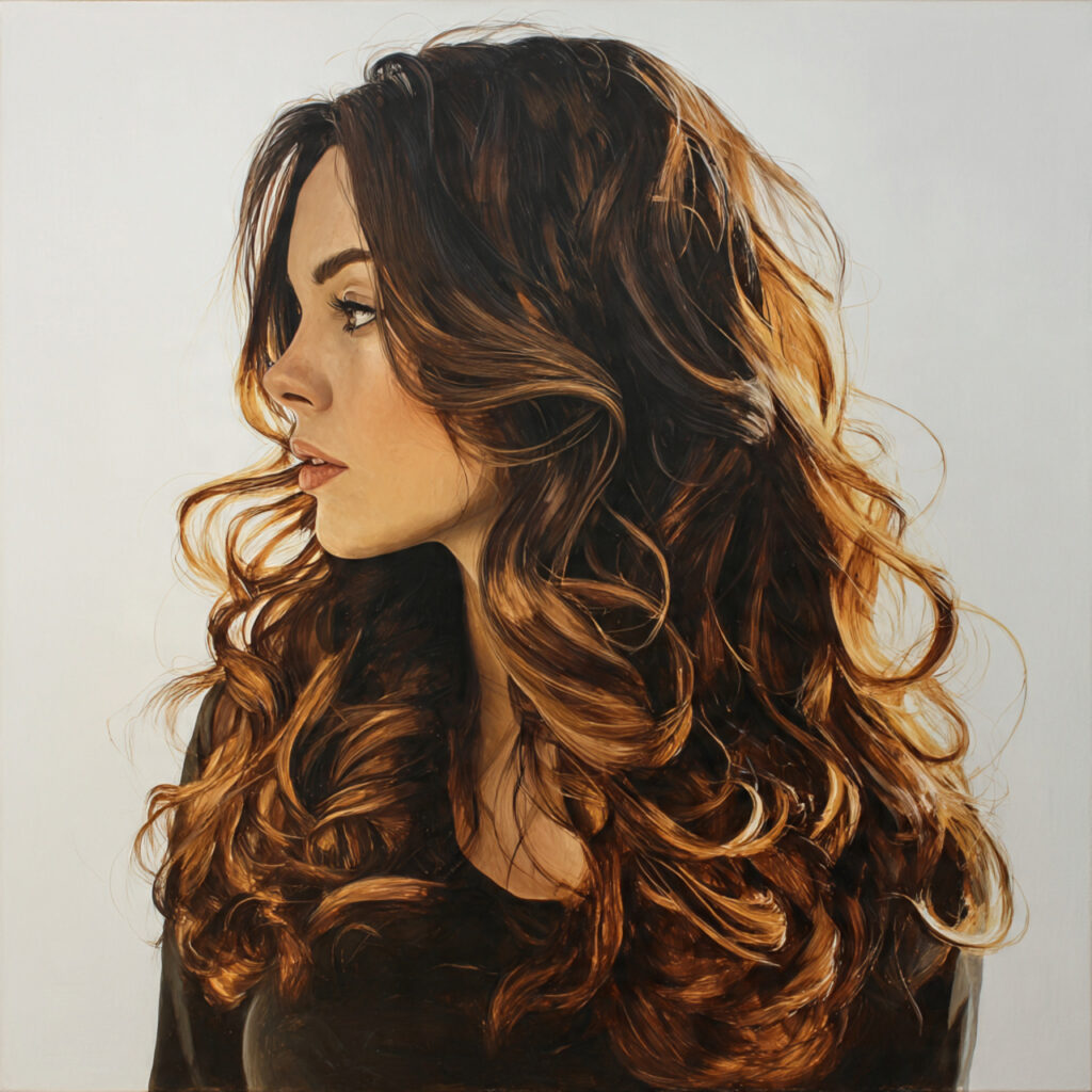 Espresso to Mocha Melting Hair Color Ideas