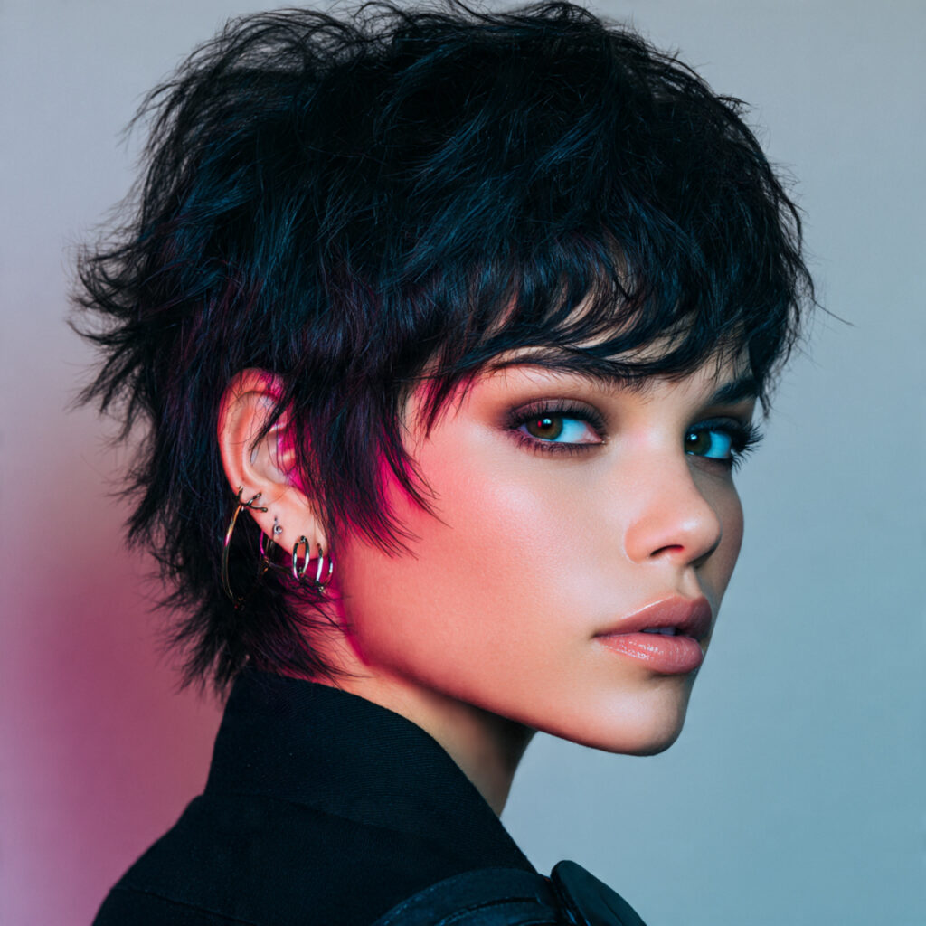 Layered Pixie Mullet Ideas