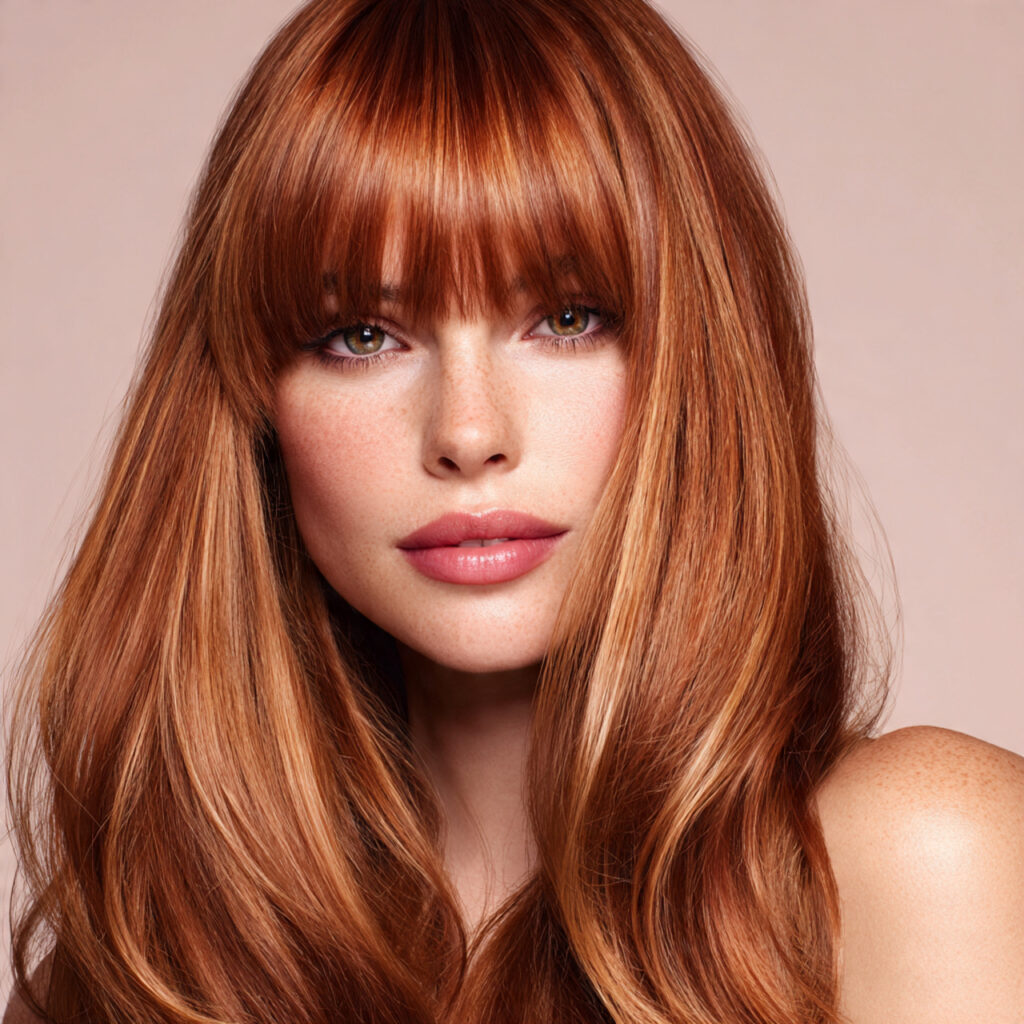 34 Romantic Valentine's Hair Color 2026 Ideas That Define Modern Romance 13 Romantic Copper Rose Hair Color Ideas