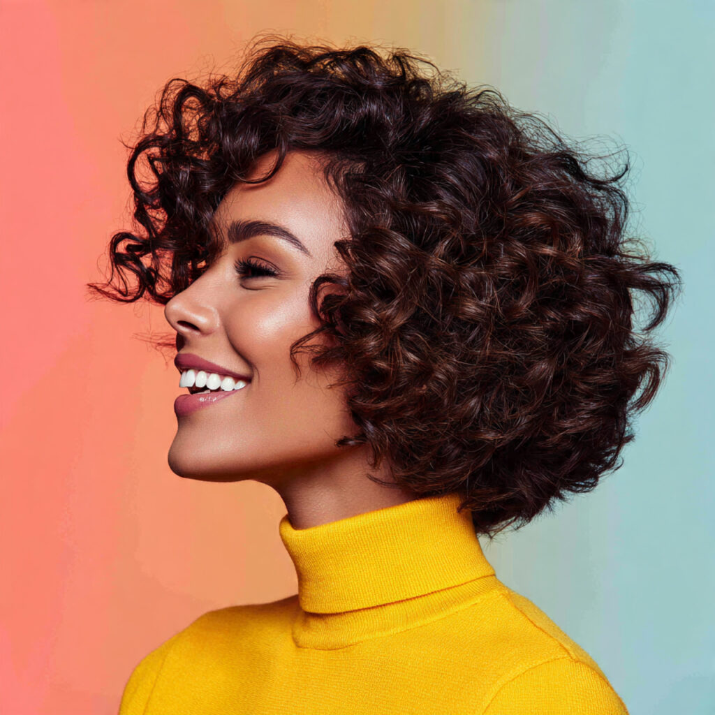 Curly Bob Hairstyle Ideas