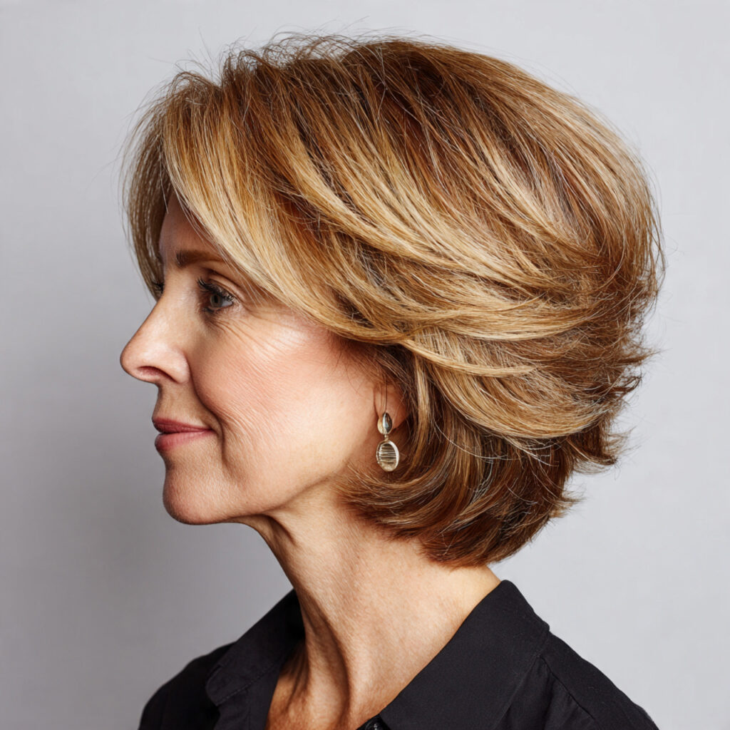 Stacked Bob Hairstyle Ideas for Women Over 50