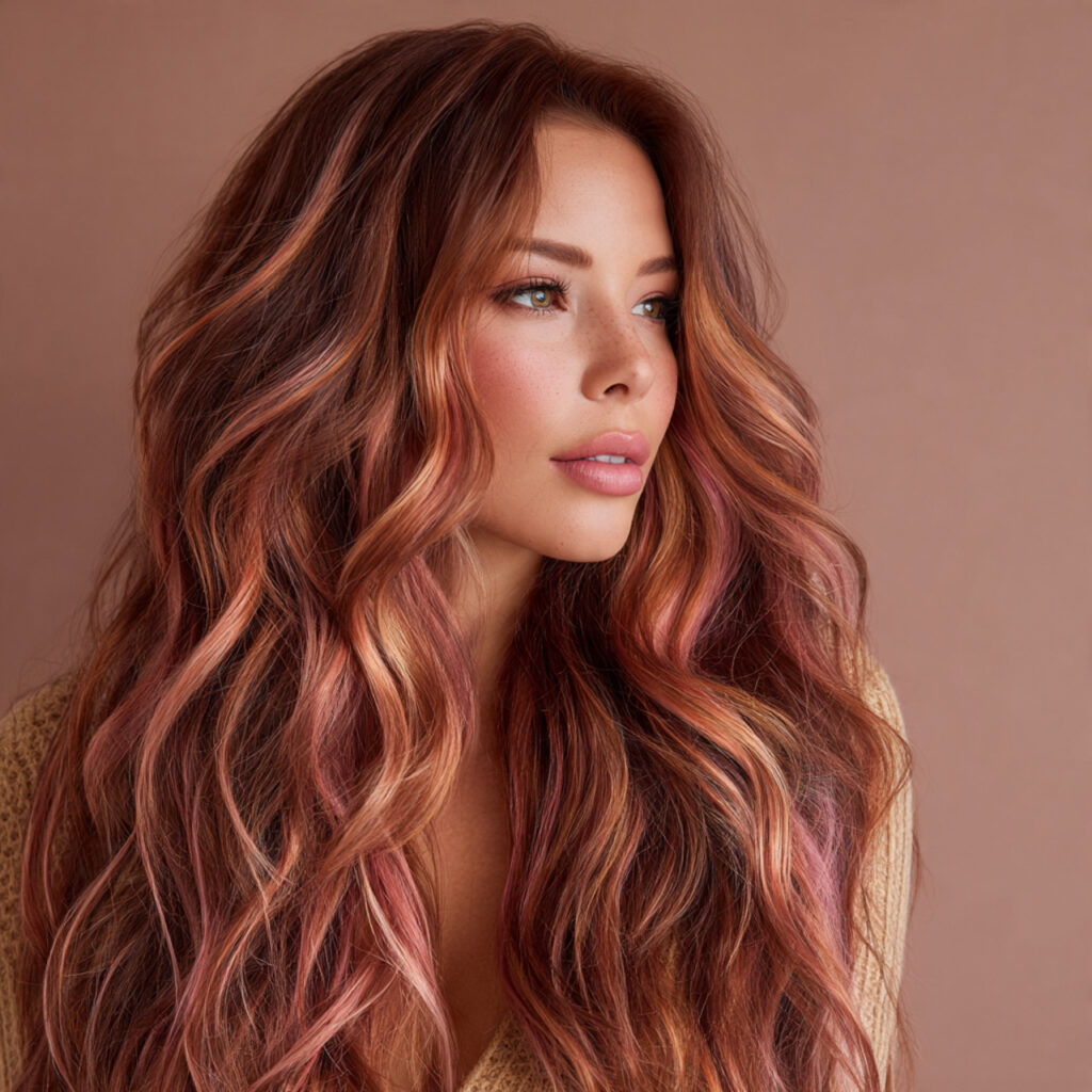 34 Romantic Valentine's Hair Color 2026 Ideas That Define Modern Romance 35 Rose-Infused Caramel Hair Color Ideas
