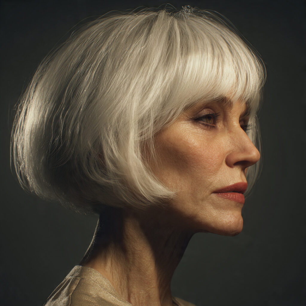 Modern Bob Ideas for Women Over 60