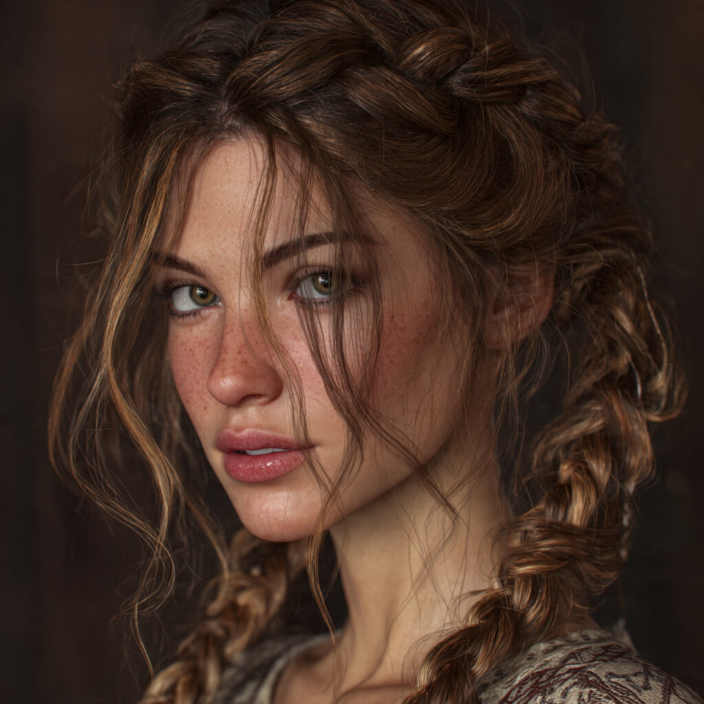 Boho Braids with Soft, Romantic Vibes