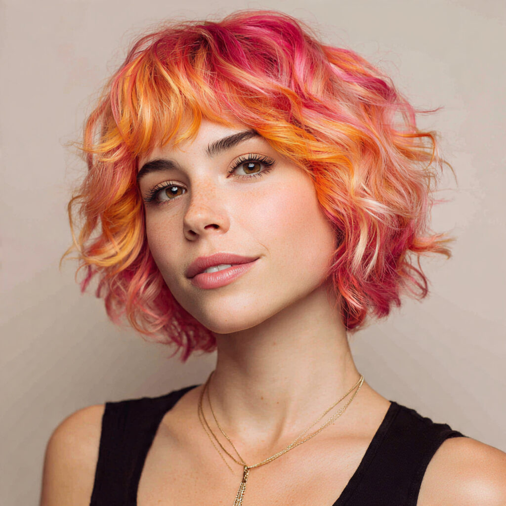 Kitty Haircut with Soft Waves Idea