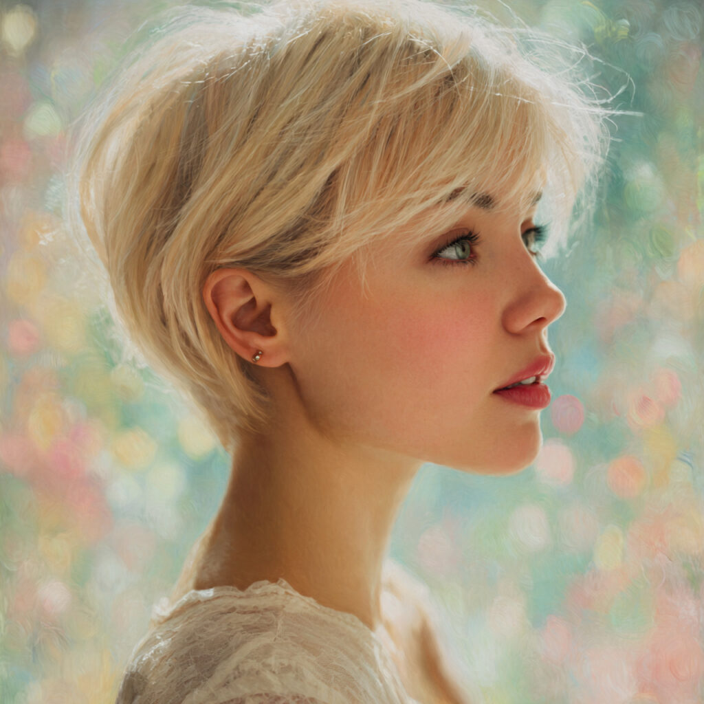 Feminine Short Hairstyle Ideas