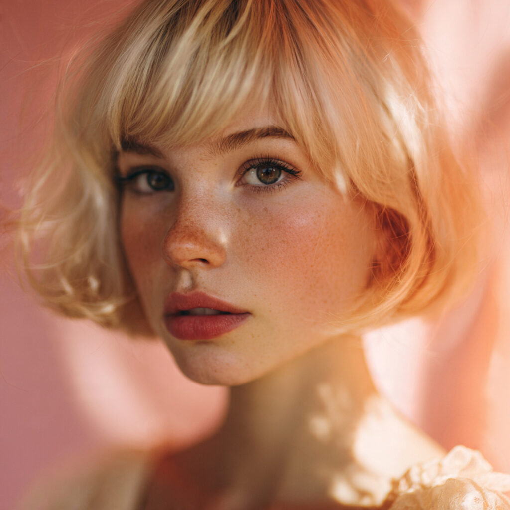 Bixie Cut with Wispy Bangs