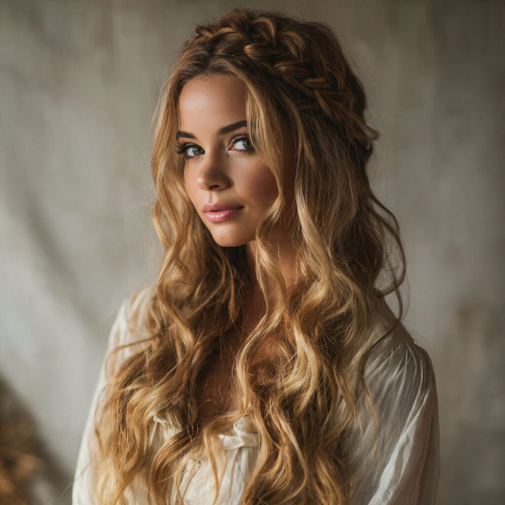 Feminine Boho Braids for Long Hairstyles