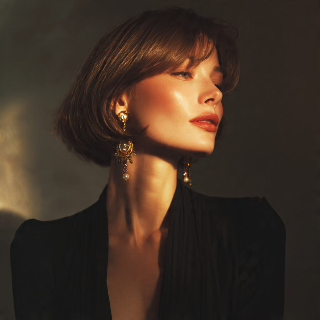 Elegant Evening 90s Bob Ideas