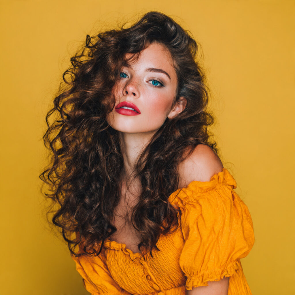 Voluminous Medium Haircut Ideas