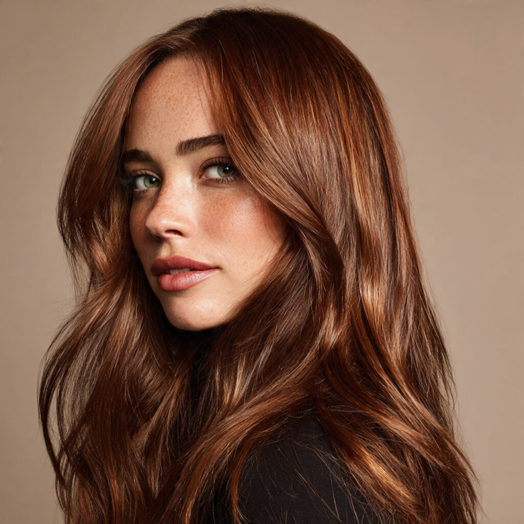 Muted Bronze Hair Color Ideas