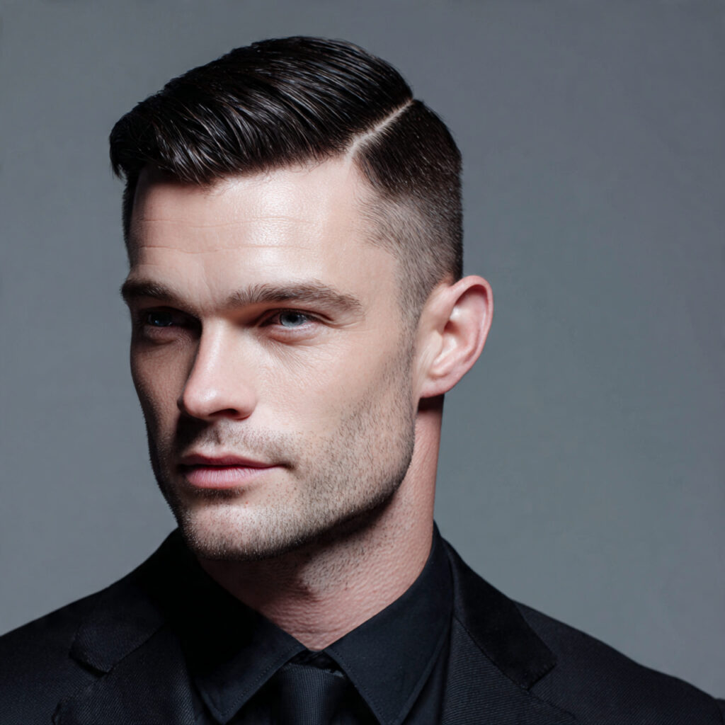 Sleek Edgar Haircut Idea