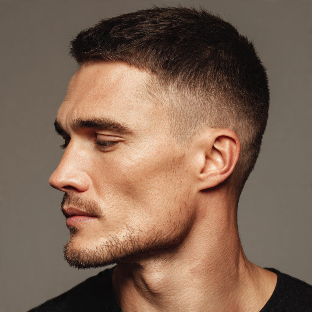 Tapered Edgar Haircut Idea