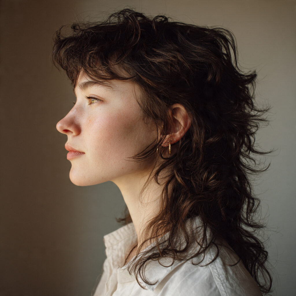 37 Creative Shaggy Mullet Hairstyle Women Ideas for Every Style 16 Shaggy Mullet with Face-Framing Pieces Ideas