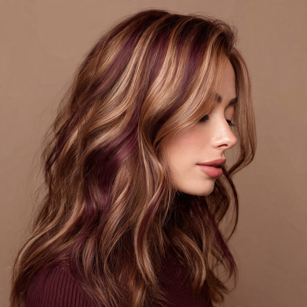 34 Romantic Valentine's Hair Color 2026 Ideas That Define Modern Romance 30 Romantic Berry Latte Hair Color Ideas