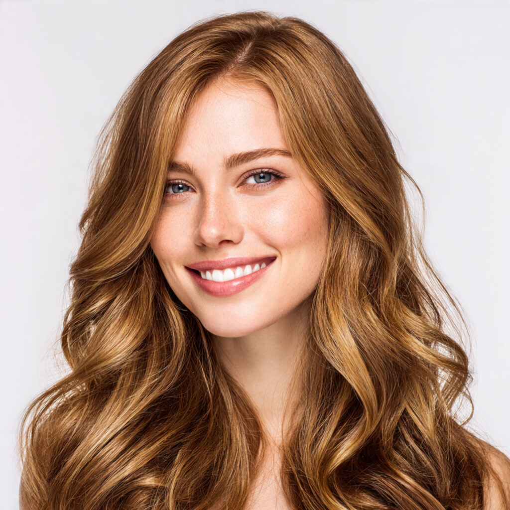 Golden Caramel Hair Color Ideas