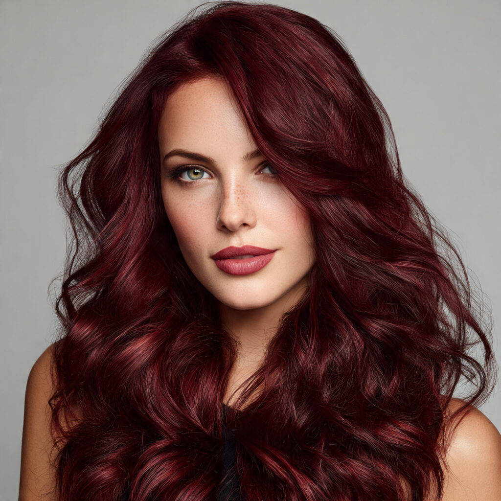 34 Romantic Valentine's Hair Color 2026 Ideas That Define Modern Romance 6 Romantic Wine Red Hair Color Ideas