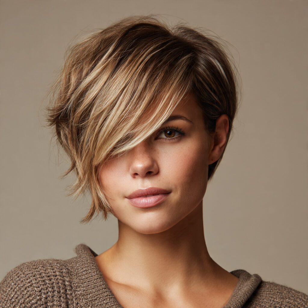 Side-Swept Short Layers Ideas