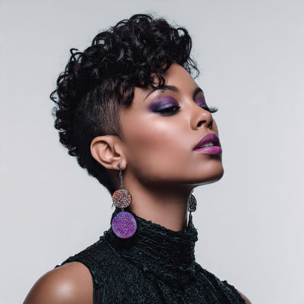 Short Tapered Cut Hairstyle Ideas