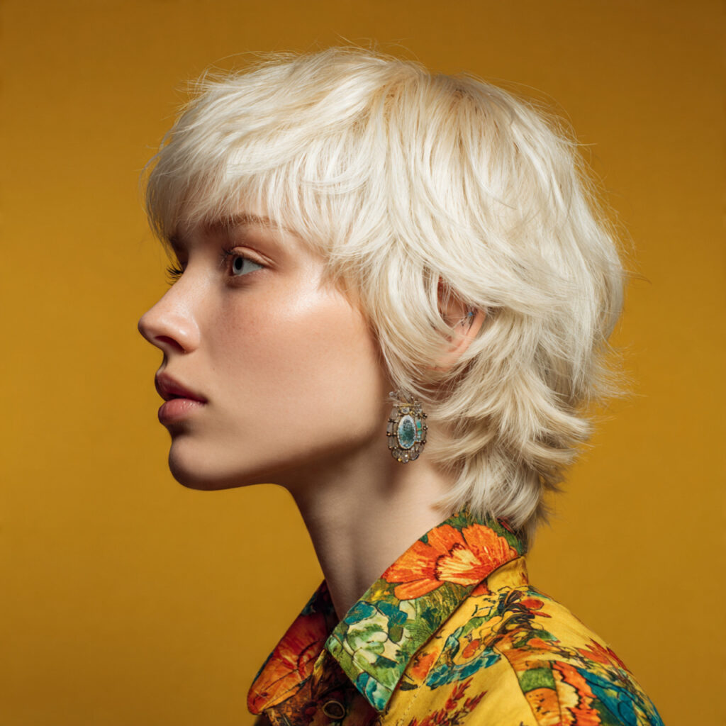 37 Creative Shaggy Mullet Hairstyle Women Ideas for Every Style 7 Retro-Inspired Shaggy Mullet for Women Ideas