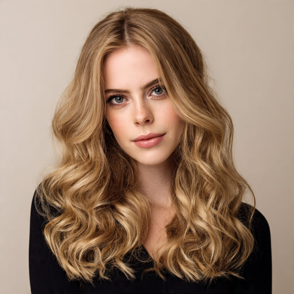 Subtle Volume Wavy Holiday Hairstyle Ideas