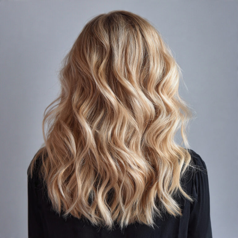 Textured waves hairstyles