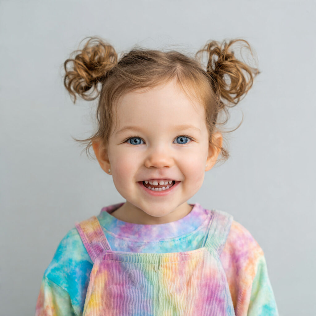 Bubble Ponytail Hairstyle Idea