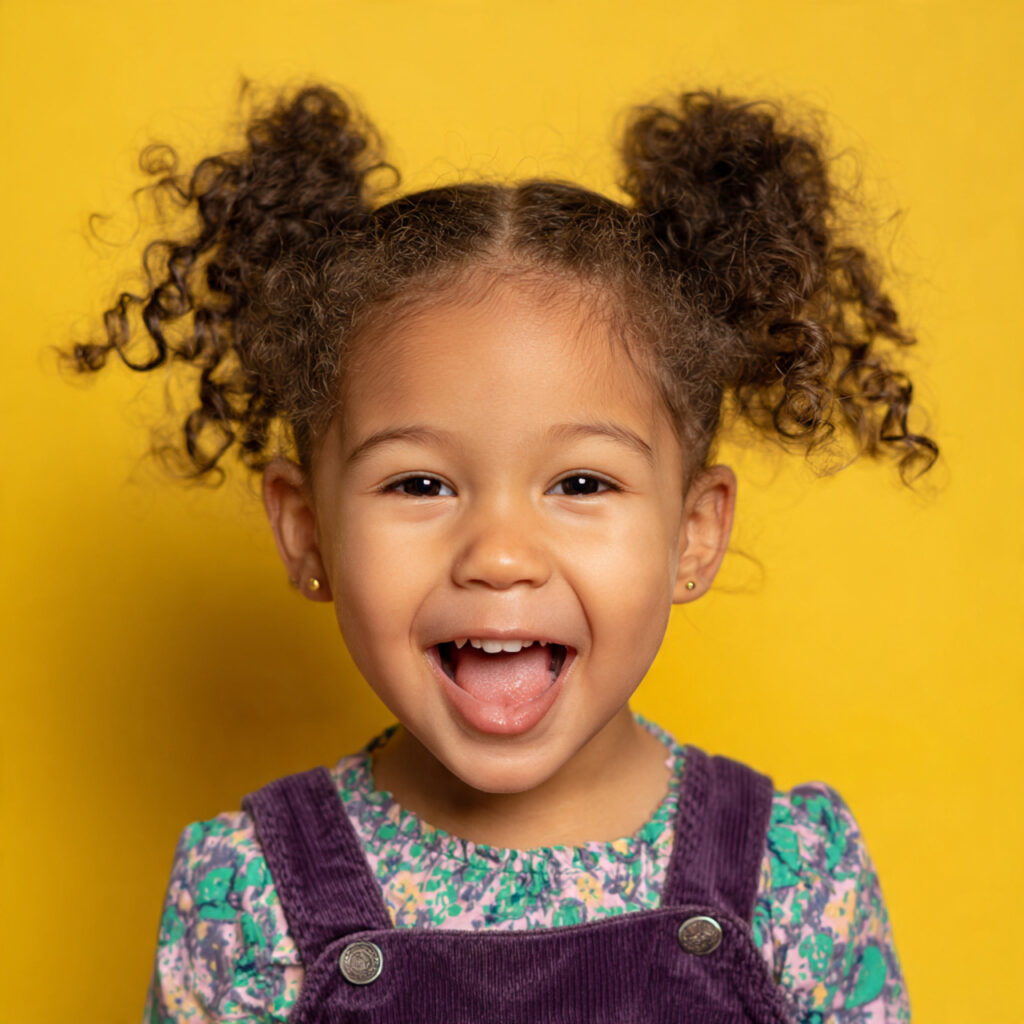 Everyday Playful Hairstyle Idea